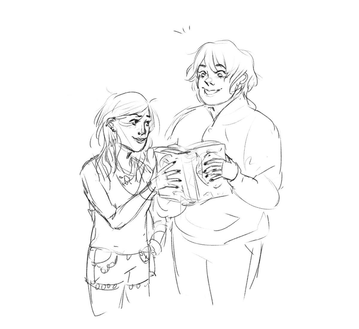 scrappy mansion looter + reclusive vampire lady. who are in love 