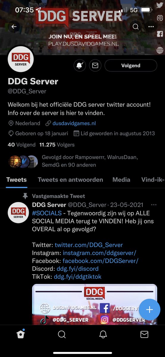 mr_Miikee's tweet photo. @DDG_Server Ingame naam: Mr_miikee
🍀 https://t.co/nzNn00Zx1Q