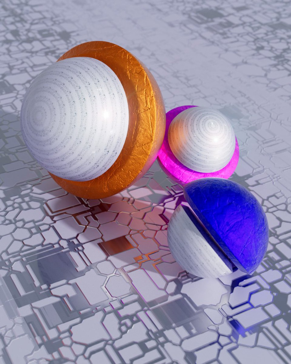 risingsoullove's tweet photo. Color Funk

#everyday #everydayrender #maxon #cinema4d #c4d #octane #3d #3dart #art #design #everydayart #cgi #mediaart #abstractart #scifi #scifiart #lookdev #artdirection #color #modernart #nftcommunity https://t.co/GZSeyrSVhO