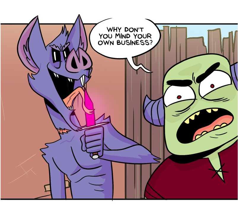 One of my favorite moments I wrote in Elf &amp; Warrior. 