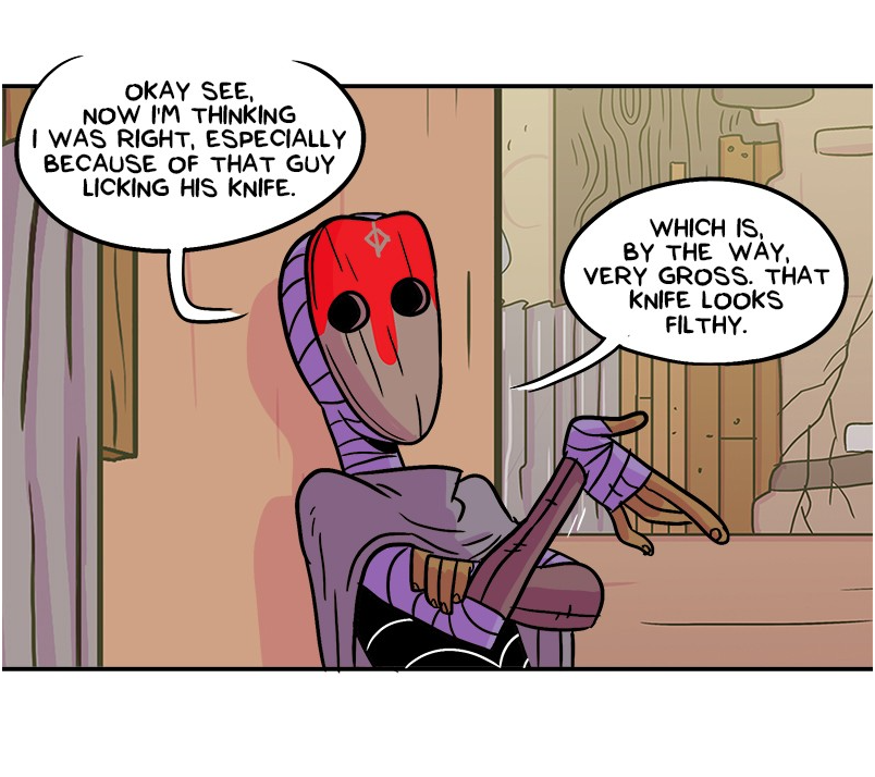 One of my favorite moments I wrote in Elf &amp; Warrior. 