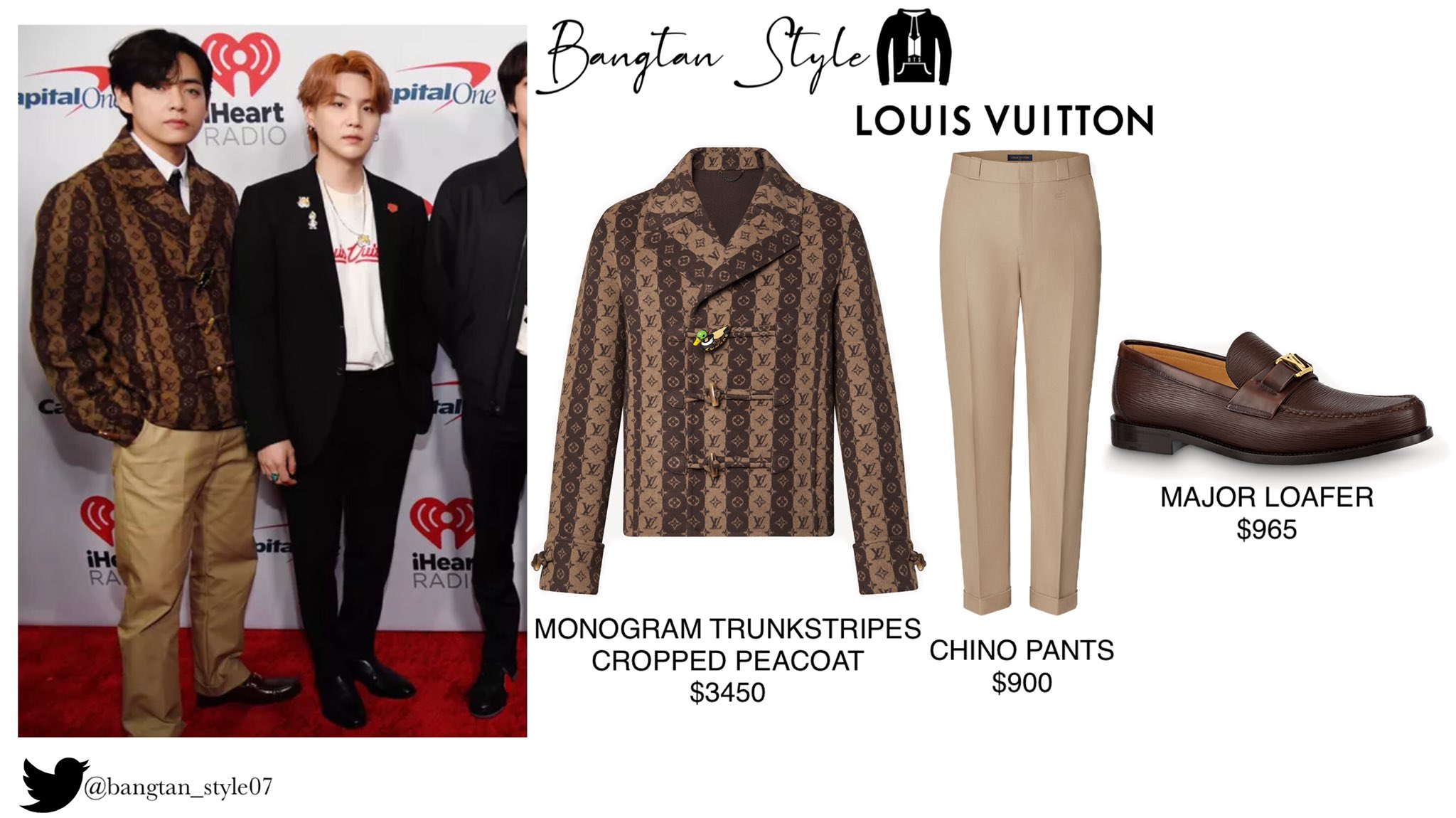 Bangtan Style⁷ (slow) on X: BTS x Coldplay Twitter Posts 210923  BTS at  Korean Cultural Center in New York [ Louis Vuitton ] #JHOPE #SUGA #JIN  #JIMIN #BTS @BTS_twt  / X