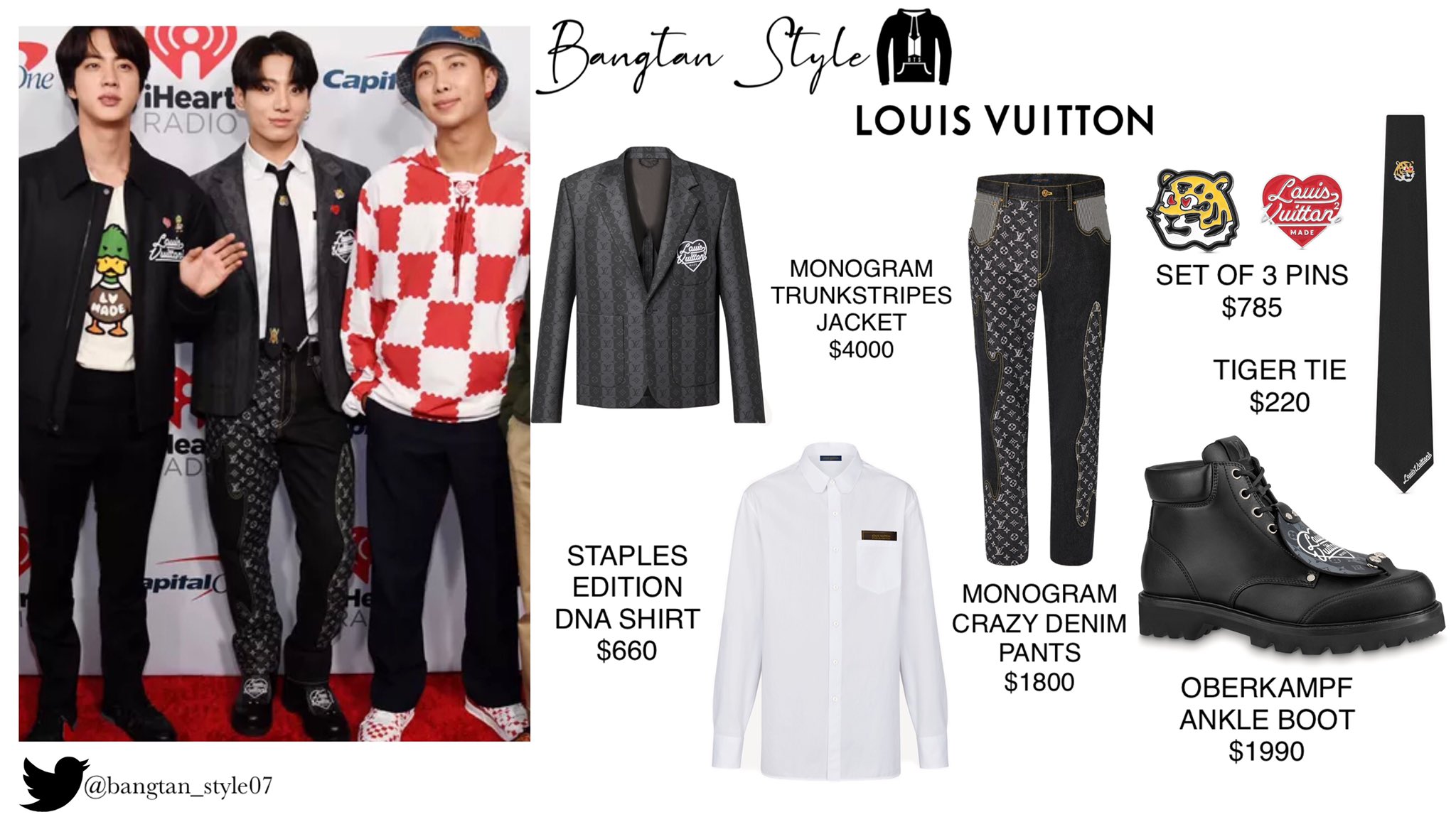 Bangtan Style⁷ (slow) on X: BTS x ROLLING STONE JIMIN Jimin wears LOUIS  VUITTON and HANNA543. #JIMIN #BTSxRollingStone @BTS_twt   / X