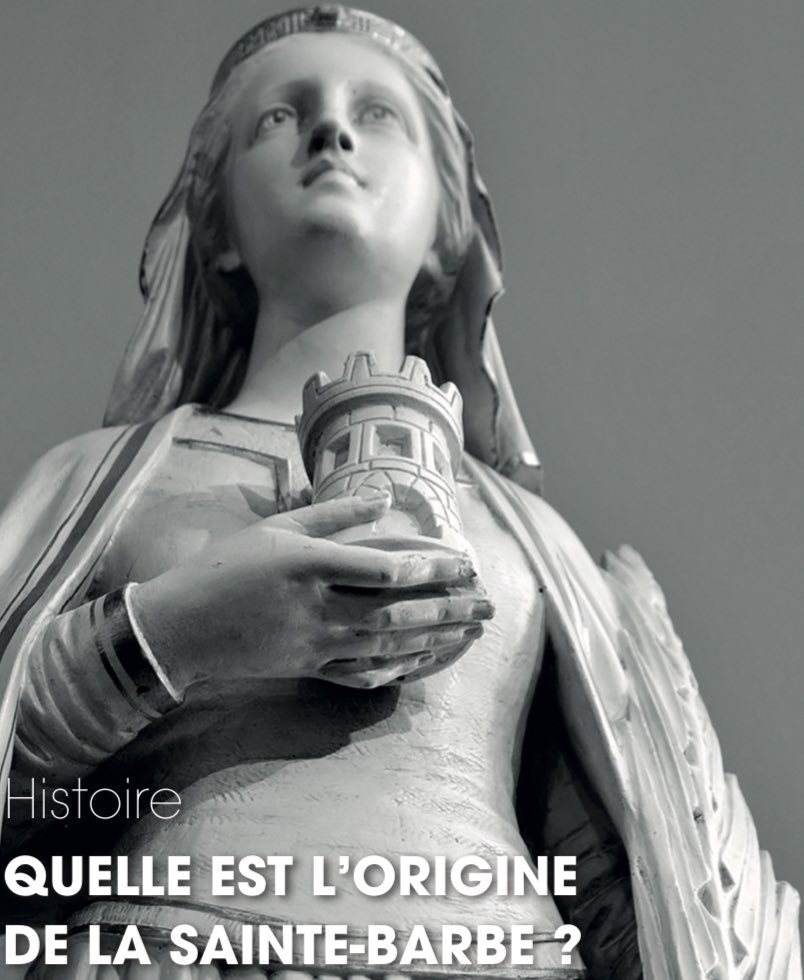 #SainteBarbe | Bonne Sainte-Barbe à toute la communauté des sapeurs-#pompiers de France.  
Retrouvez toute son histoire ⤵️
vu.fr/Saintebarbe