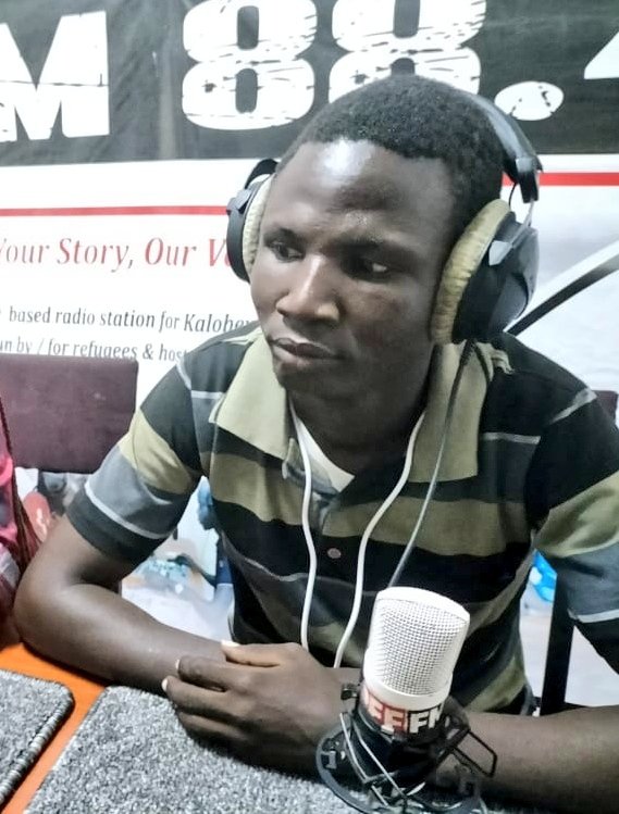 ActionAfricaHI's tweet photo. Patrick, is one of the husbands, reaping the benefits of supporting their wives to work, his wife is one of the artisans who produced over 3,500 bracelets for @made51_unhcr @bawa_hope at the @ActionAfricaHI Kalobeyei Business
Center. https://t.co/dIPtupkXWC