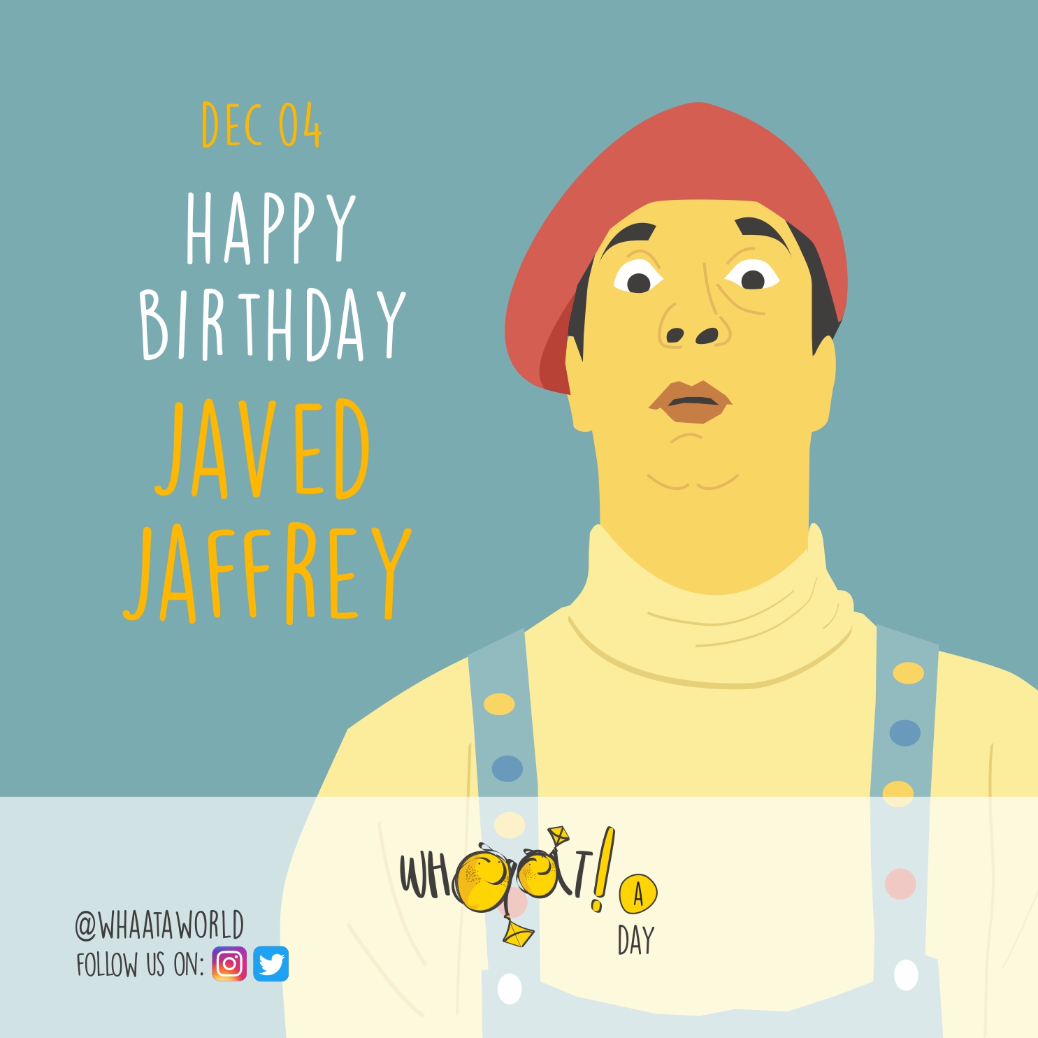 Happy Birthday  Javed Jaffrey 