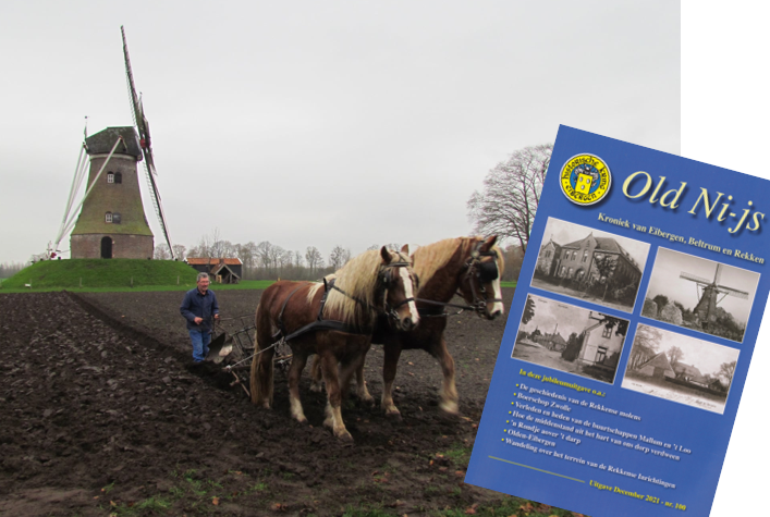 Het fraaie, dikke nummer 100 van Old Ni-js (tijdschrift Historische Kring Eibergen), met een groot verhaal over de geschiedenis van de Rekkense molens, herinnert me aan een journalistieke anekdote uit  de jaren zeventig. Zie Facebookpagina Teruglezen (facebook.com/Teruglezen-957…).