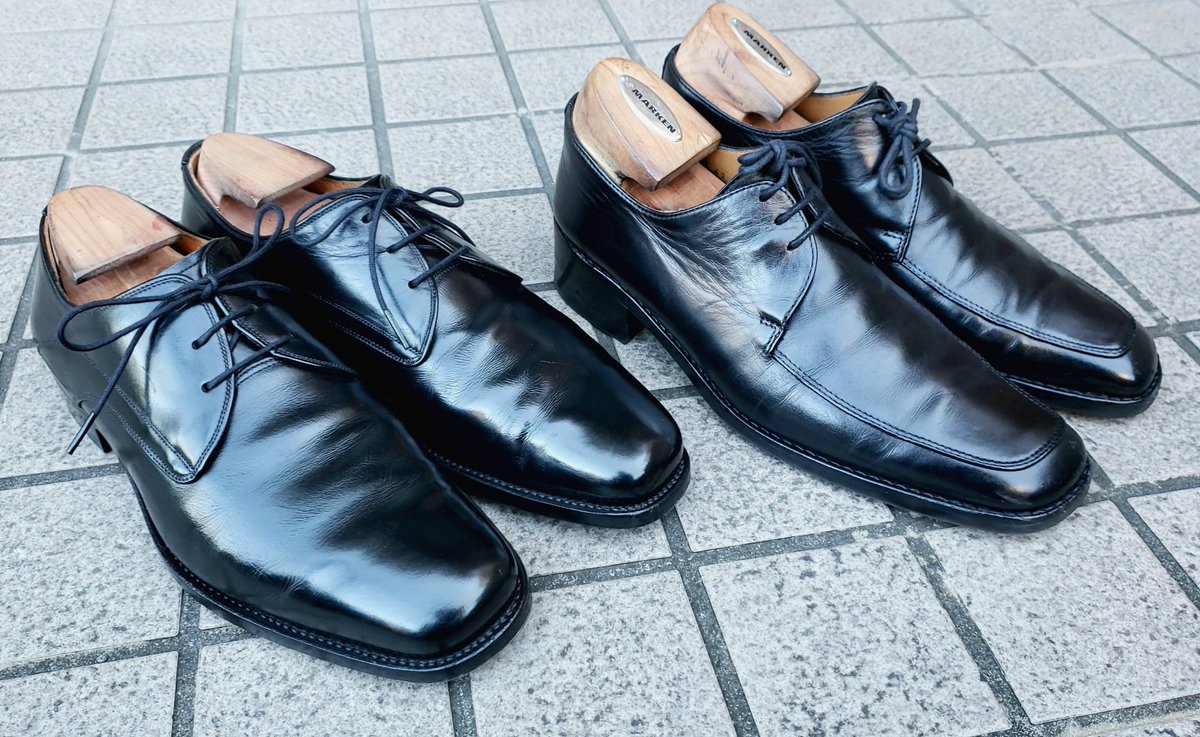 harapankenken's tweet photo. #靴磨き
#ビサルノ
#VISARUNO
#スコッチグレイン
#SCOTCHGRAIN
15年選手でクタクタ
しかもデザインが🤔
でも革質が良くてモチモチ
手離すか迷う🙄 https://t.co/M8UkiE4oWB