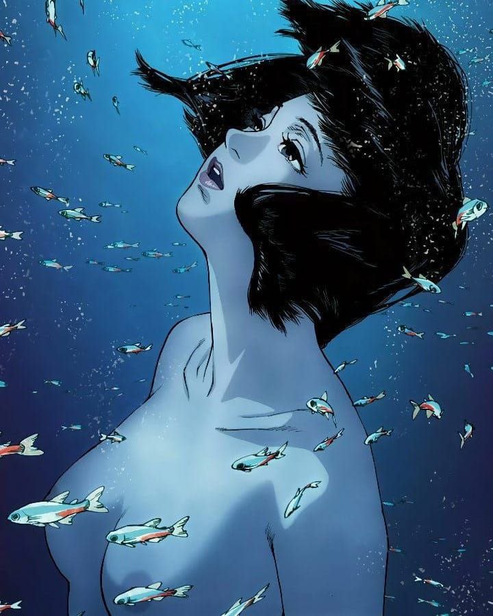 nostalgiaa's tweet photo. Perfect Blue https://t.co/cb7X4gwhB7