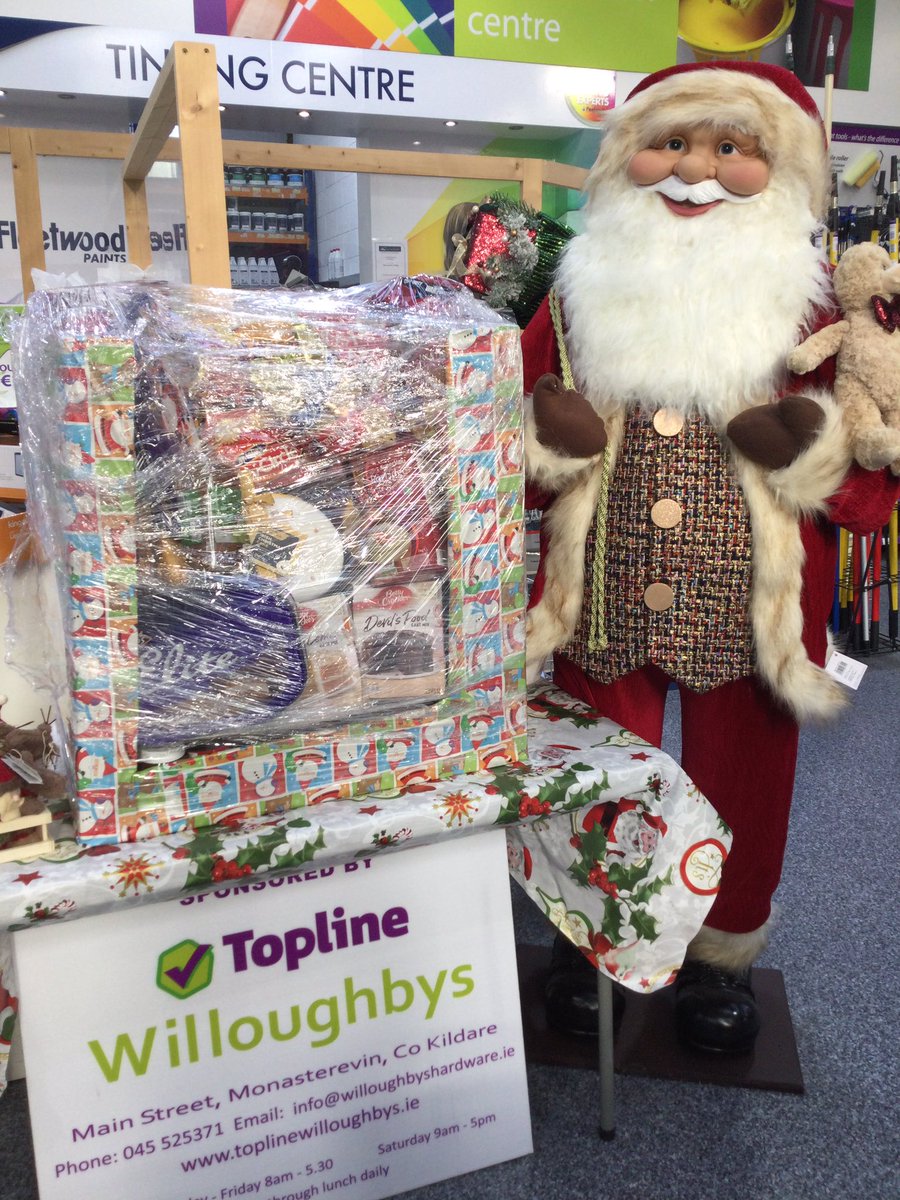 🎄 The Annual Senior Citizens Draw takes place on Wednesday 15th December at 3pm in our store. 
Tickets are on sale now in Willoughbys, Earleys Shop and the Parish Centre. 
Support this worthwhile cause, and be in with a chance to win one of these fantastic prizes 🎄