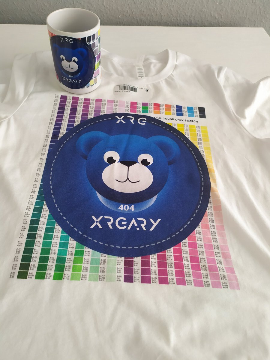 XRGARYCOIN's tweet photo. Just received a XRGary samples what a timing ;) 8 Hours to snapshot get ready!! https://t.co/Dw8BRZLAOK