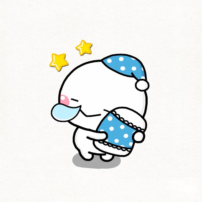 いい夢見られますように🌙
#しろまる 