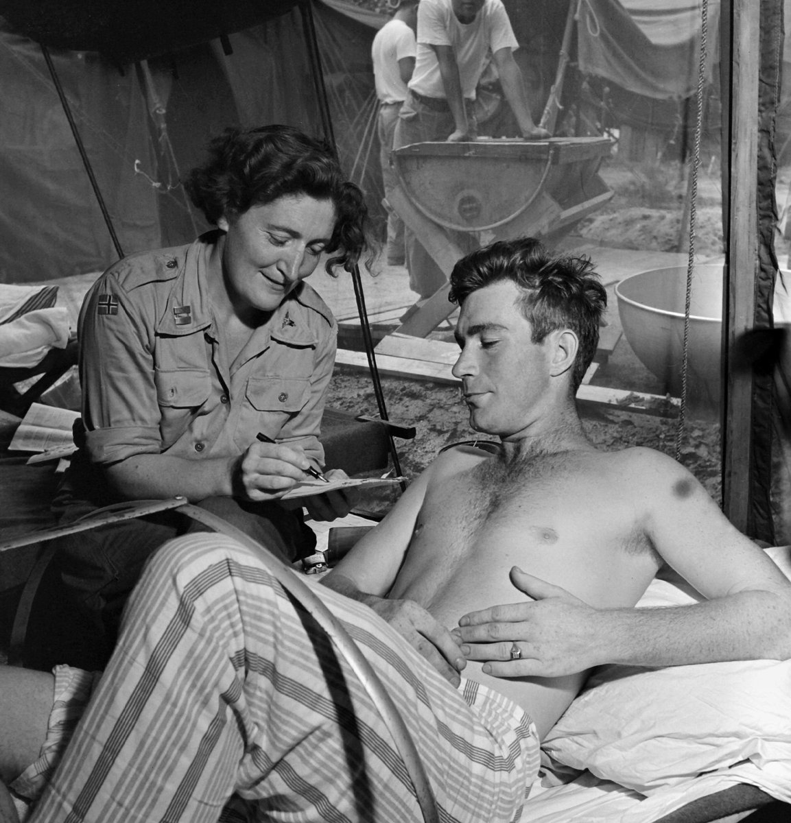 marksimner's tweet photo. #DidYouKnow Norway deployed a #MASH unit during the #KoreanWar based on the U.S. model? Although it's core personnel were Norwegian, the unit comprised of staff of many nationalities. #NORMASH, as it was known, treated over 90,000 patients.
(Image: original source unknown) https://t.co/oNNIw4tzJl