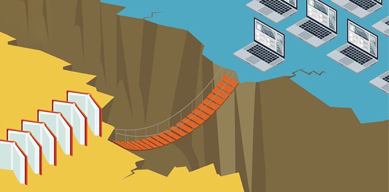 edusoumu's tweet photo. Hola!, hoy vamos a tratar el problema de la brecha digital, hablando primero de su significado para explicar después el efecto que esta causa en la población https://t.co/S8B8UFWS5b