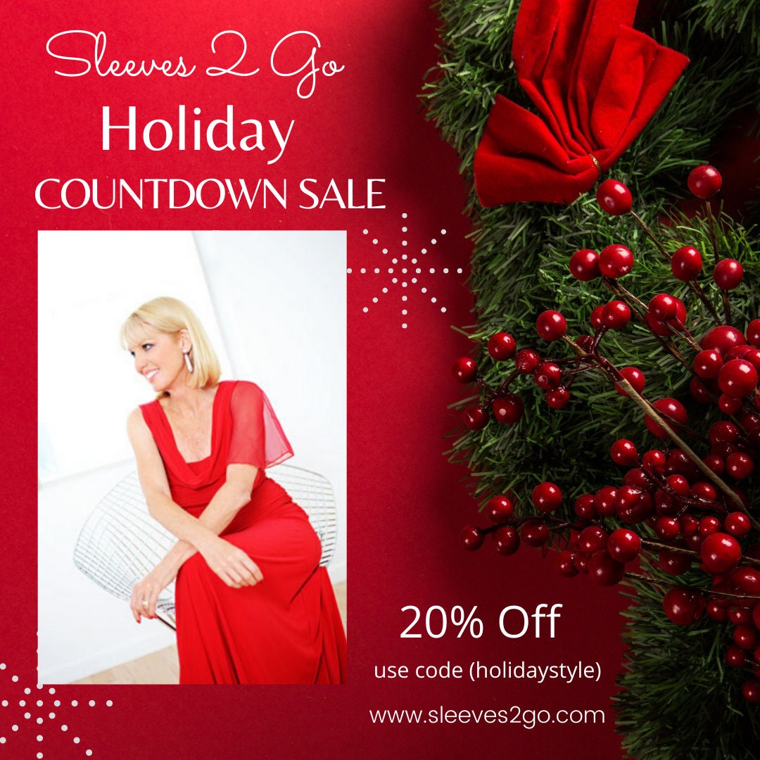 Sleeves2Go's tweet photo. DRESS UP YOUR HOLIDAY WITH SLEEVES 2 GO #etsy shop: Red Attachable Sleeves https://t.co/RK31PjJgzf #fashionaccessory #attachablesleeve #coverup #sleeveless #style #shrug #fashion #sleeves2go https://t.co/pkVgKqm5gr