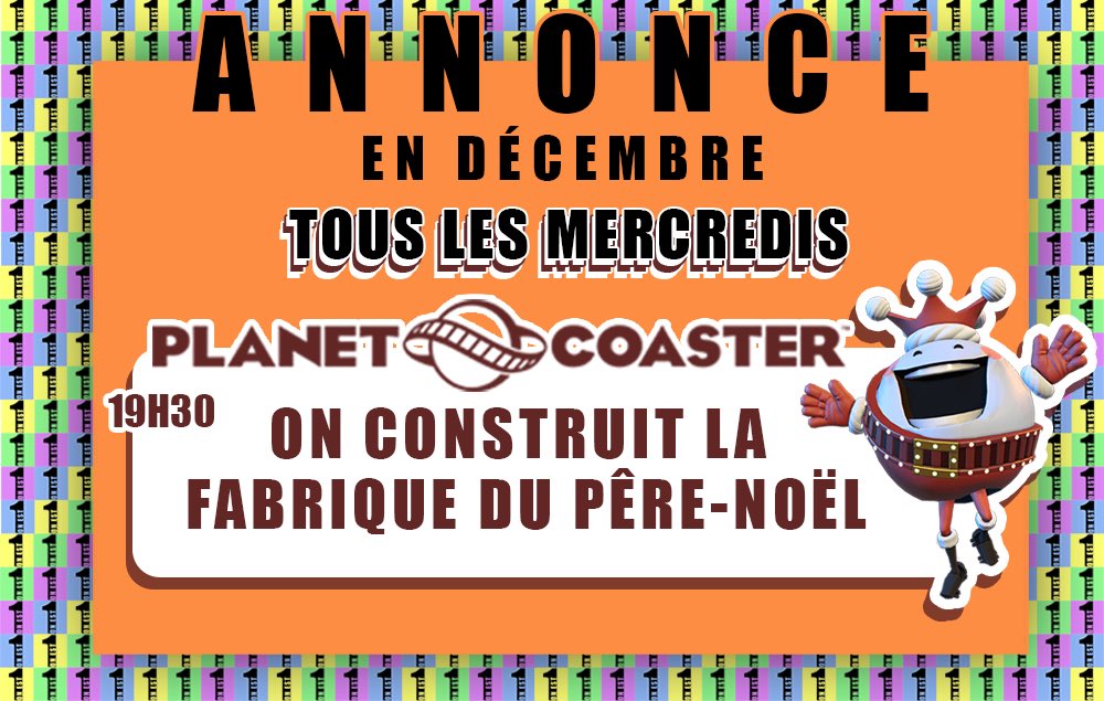 onest1_'s tweet photo. Petite annonce : on se lance dans un nouveau défi sur #PlanetCoaster  📣 
Objectif : finir avant la fin de l’année, je compte sur @johanascoup ! 

#twitchfr #twitchstreaming #twitch https://t.co/43QeGNwK4K