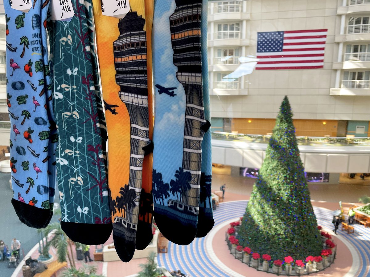 MCO's tweet image. 🧦 #NationalSockDay Giveaway🧦
Quote tweet this with #MCOsocks &amp;amp; your favorite pattern - Florida Life, Airside Carpet, Sunset Tower, Tower - for a chance to win. Entries are valid for today only; three winners will be randomly selected and contacted via DM. Good luck!
