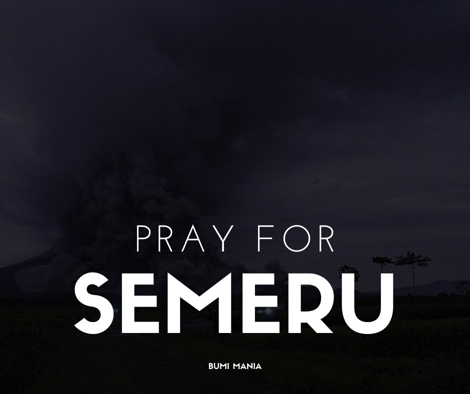 #PrayForSemeru