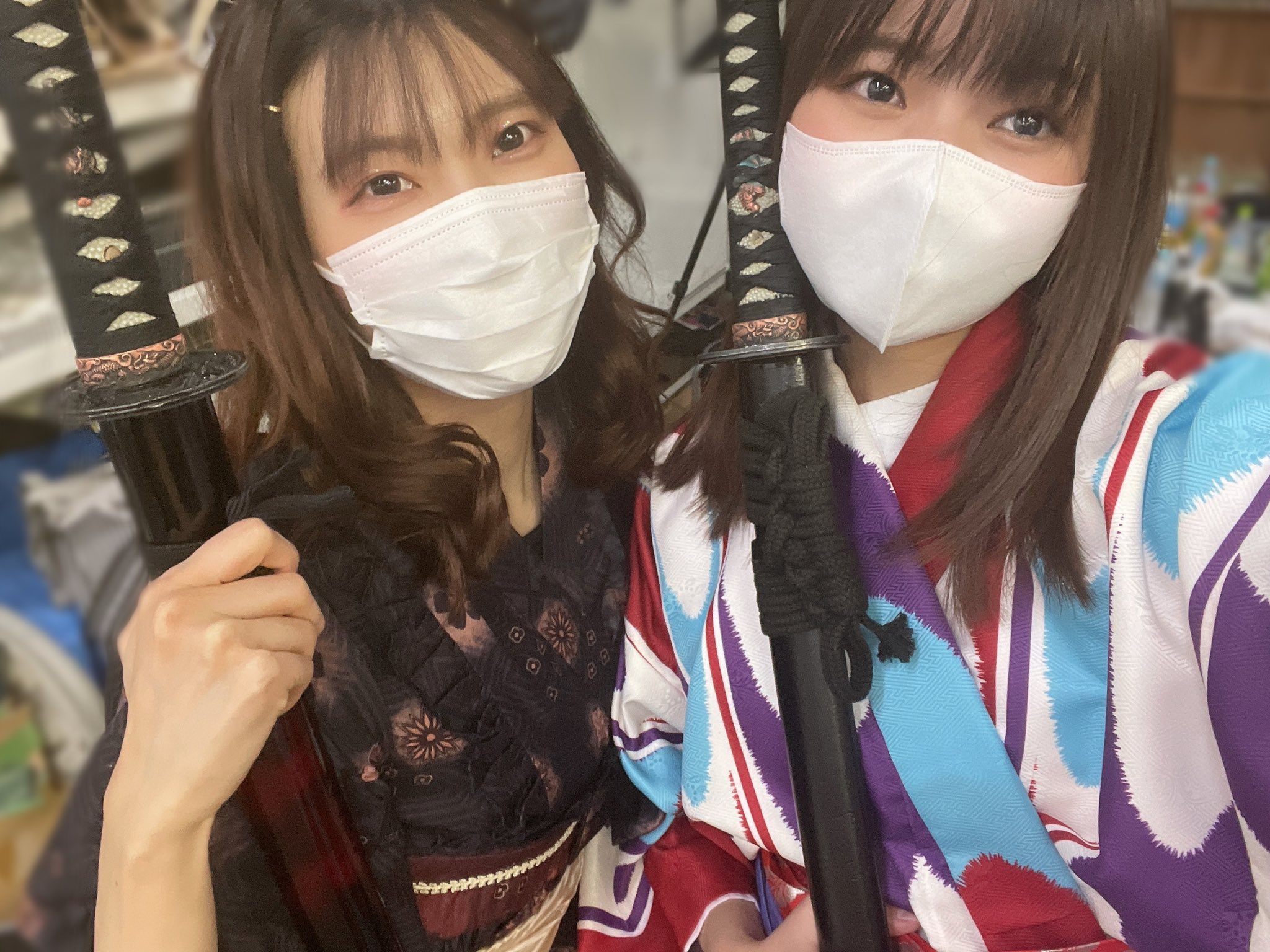 浜浦彩乃 Ayano Hamaura 本日も 和道ノ阿修羅 の稽古終わりました 衣装 での稽古だったので 殺陣がより難しく感じましたが しっかり慣れて本番ではかっこいい姿をお見せ出来るように頑張ります 私たち女二人めっちゃ殺陣頑張ってます