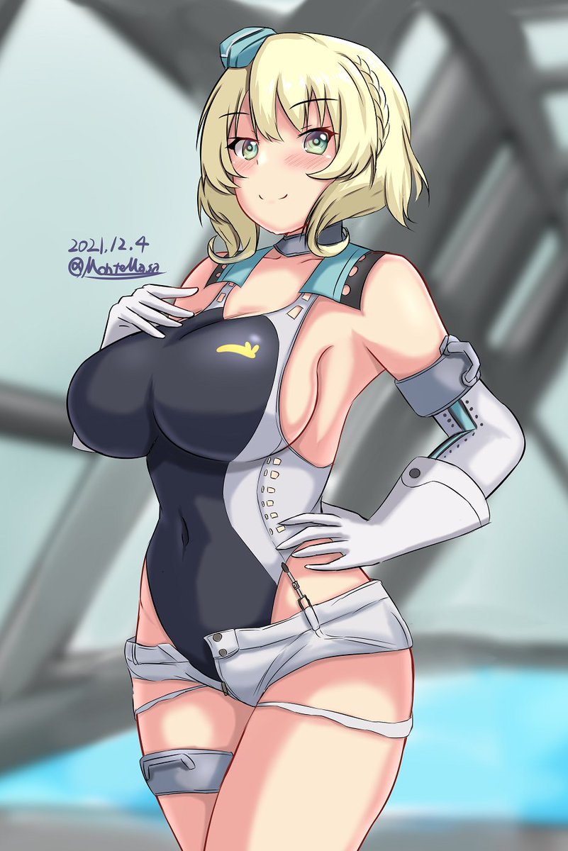 コロラド(艦これ) 「コロラドさん
#艦これ版深夜の真剣お絵描き60分一本勝負
#艦これ版真剣お絵描き」|MONTE@大湊のイラスト