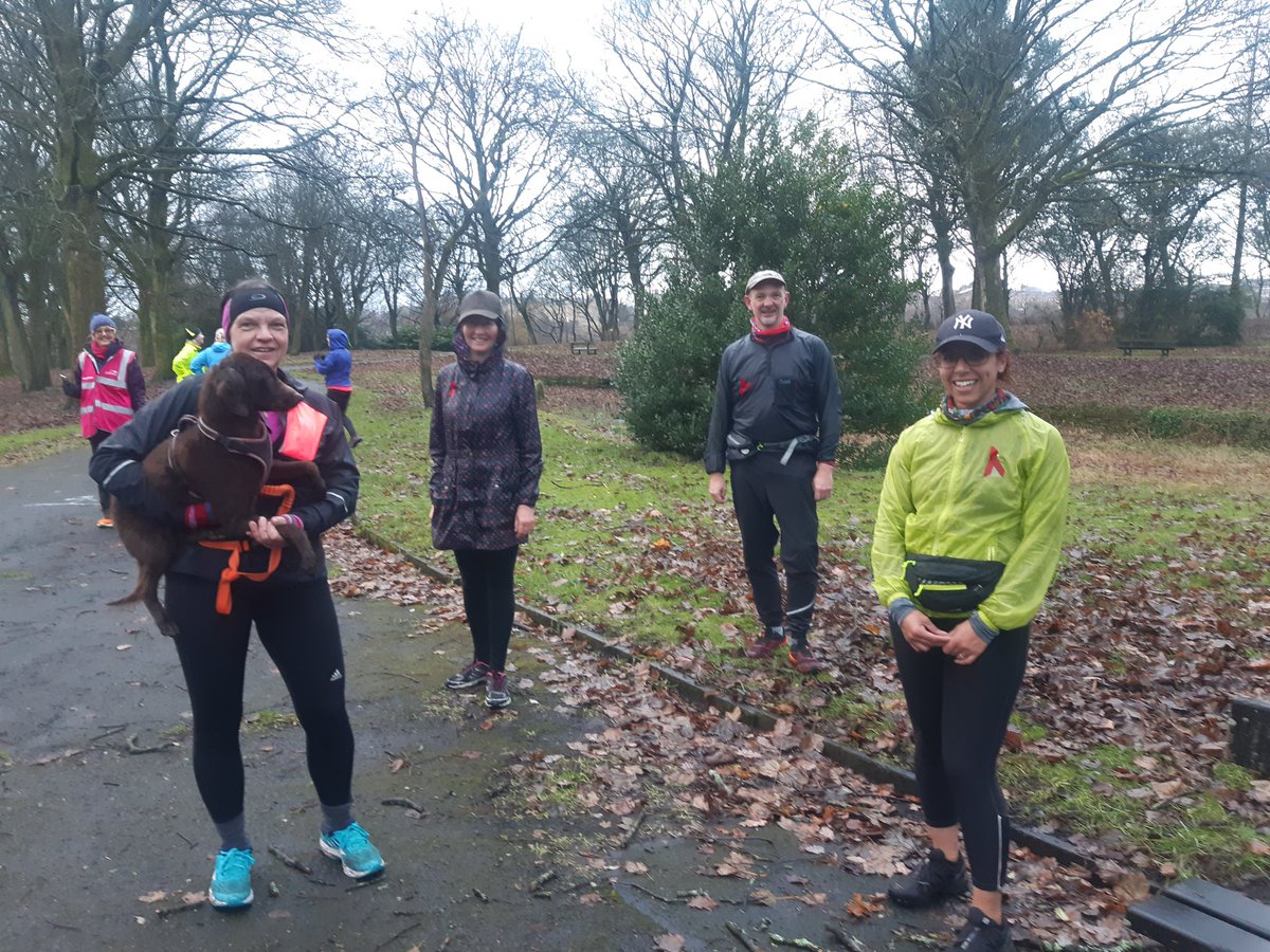 Duffi1965's tweet photo. Fab to see some of my Couch to 5k CHFT colleagues smashing Halifax Parkrun this morning. It's a tough, hilly course but they all flew around! Well done folks! #ChftNHS #CHFT #activeCdale #parkrun #C25k #onecultureofcare https://t.co/iDb0wlf9D0