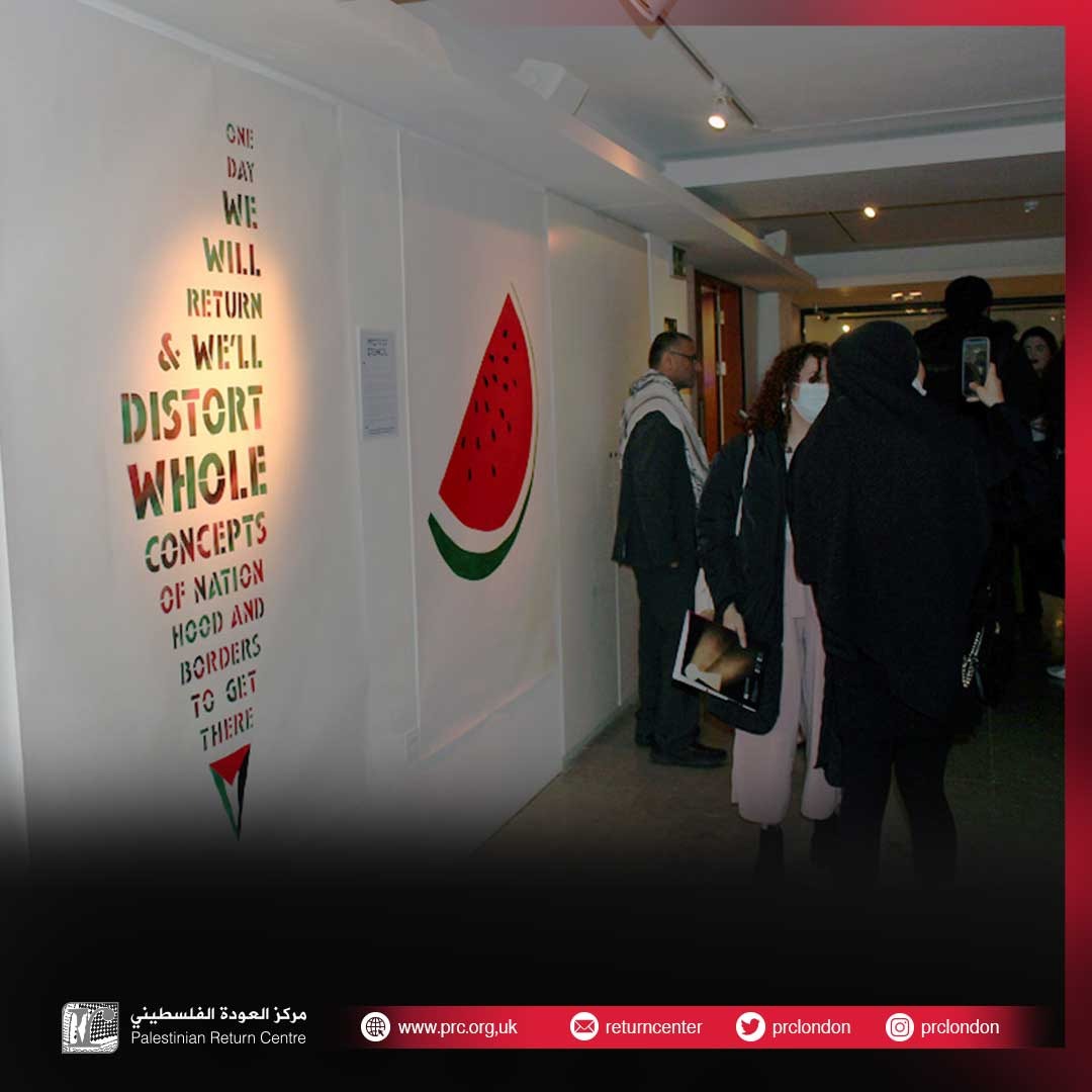 prclondon's tweet photo. The Palestinian Return Centre in London (PRC) has curated and launched its first ever art exhibition.
The exhibition is held in P21 Gallery in London from December 2 to December 12. #ReturnWeek #Palestinian #London https://t.co/yLzyDEuBqk
