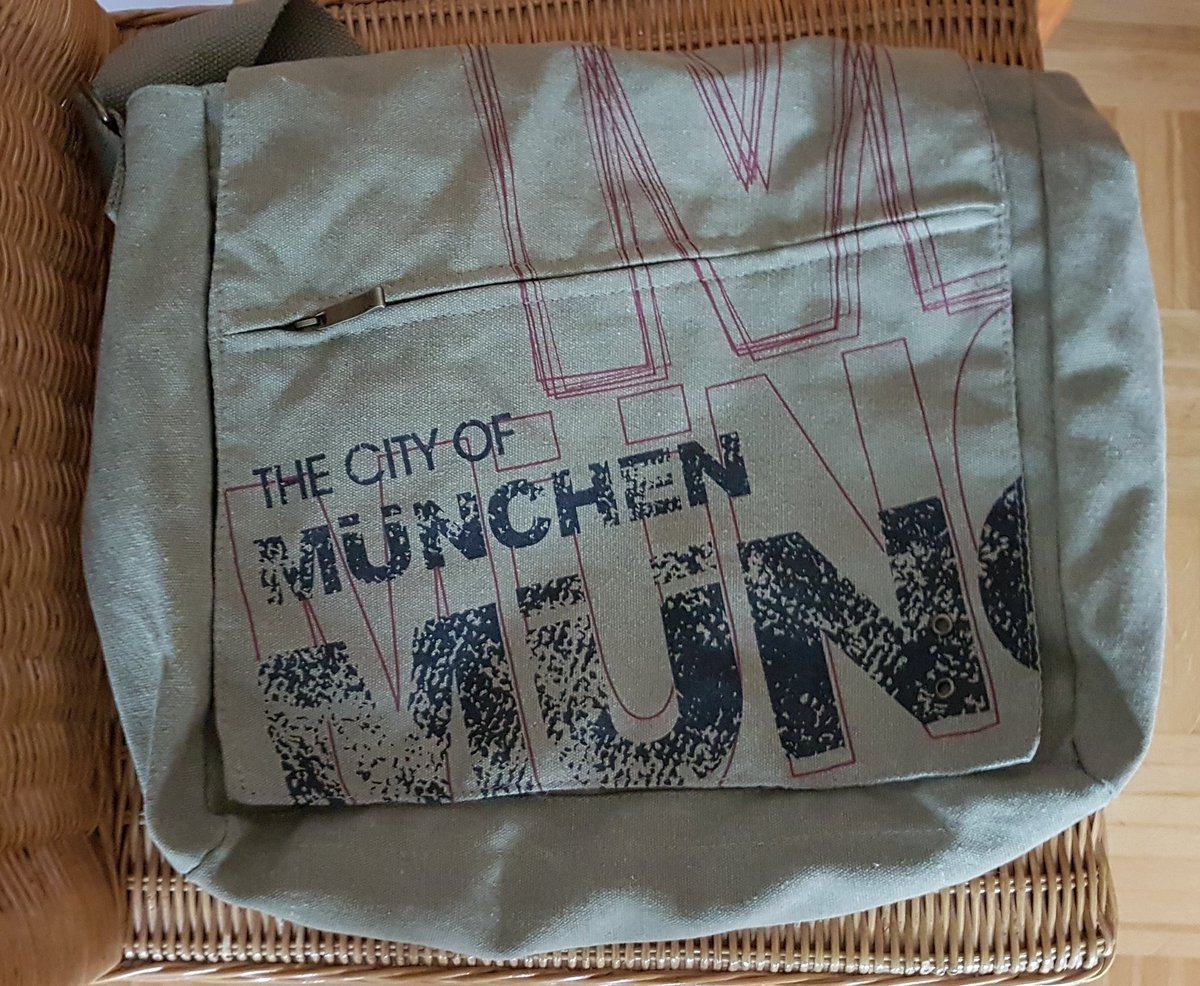 Tasche zu verschenken gegen Portokosten. Maße: B34, H29, T14. Klappe mit Magnetdruckknöpfen schließbar, innen mit Reißverschluss, Fach mit Reißverschluss innen, auf der Klappe und hinten. #wish2hand