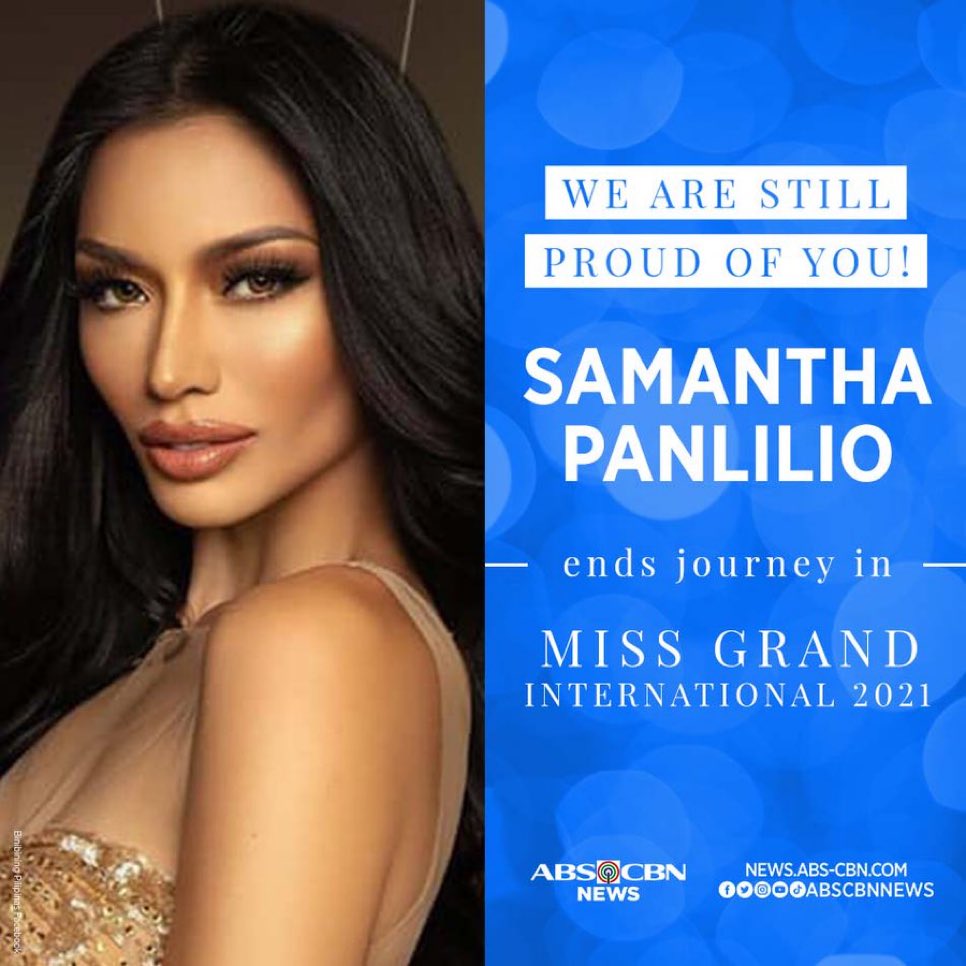 iamvipe's tweet photo. You deserve a Semis Slot. You are enough! We love you SamPan!!! 🥺 #MissGrandInternational #SAMThingGrand 🇵🇭 https://t.co/8L6QM1iXLr