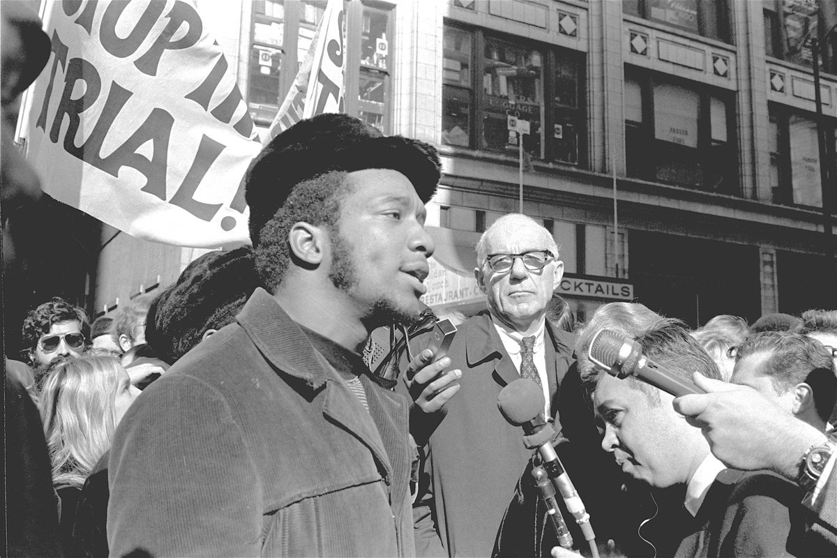 jacobin's tweet photo. On December 4, 1969, Black Panther Fred Hampton was murdered by police.

"We're going to fight racism not with racism, but we're going to fight with solidarity. We say we're not going to fight capitalism with black capitalism, but we're going to fight it with socialism." https://t.co/FXMVNPFXn4