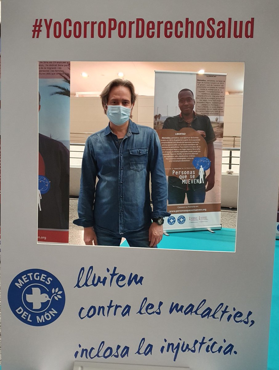 luisferrerss's tweet photo. Con Médicos del Mundo en Feria del Corredor Maratón de Valencia 2021 https://t.co/kZn82uwM33