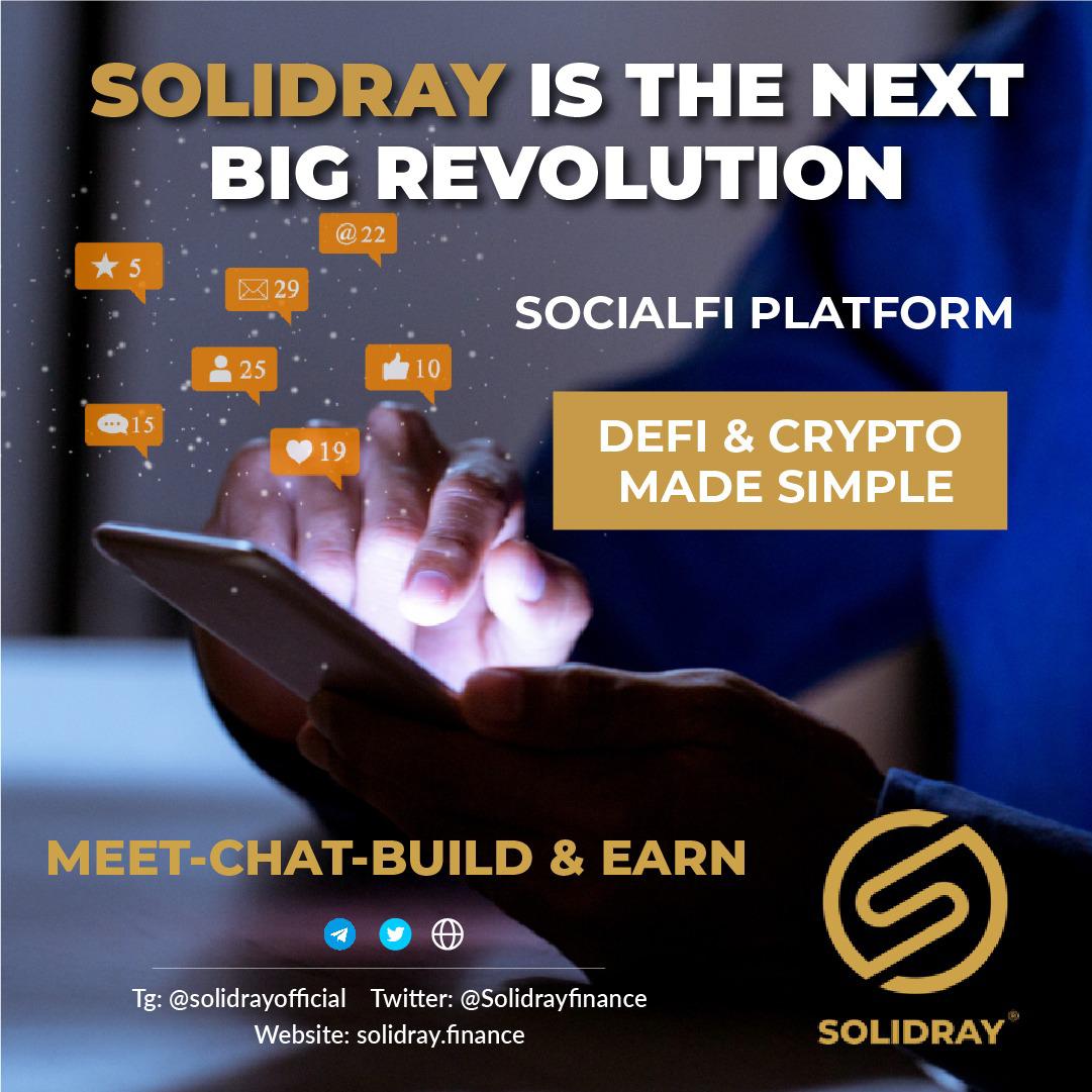 Harry_Eluwa's tweet photo. @bitcoinnews Very good development, partnering with #SolidRayFinance would be a good plan too to get a stronghold on Africa
#solidray
#srt
#solidcord
@SolidRayFinance https://t.co/vdYdd8CYw7