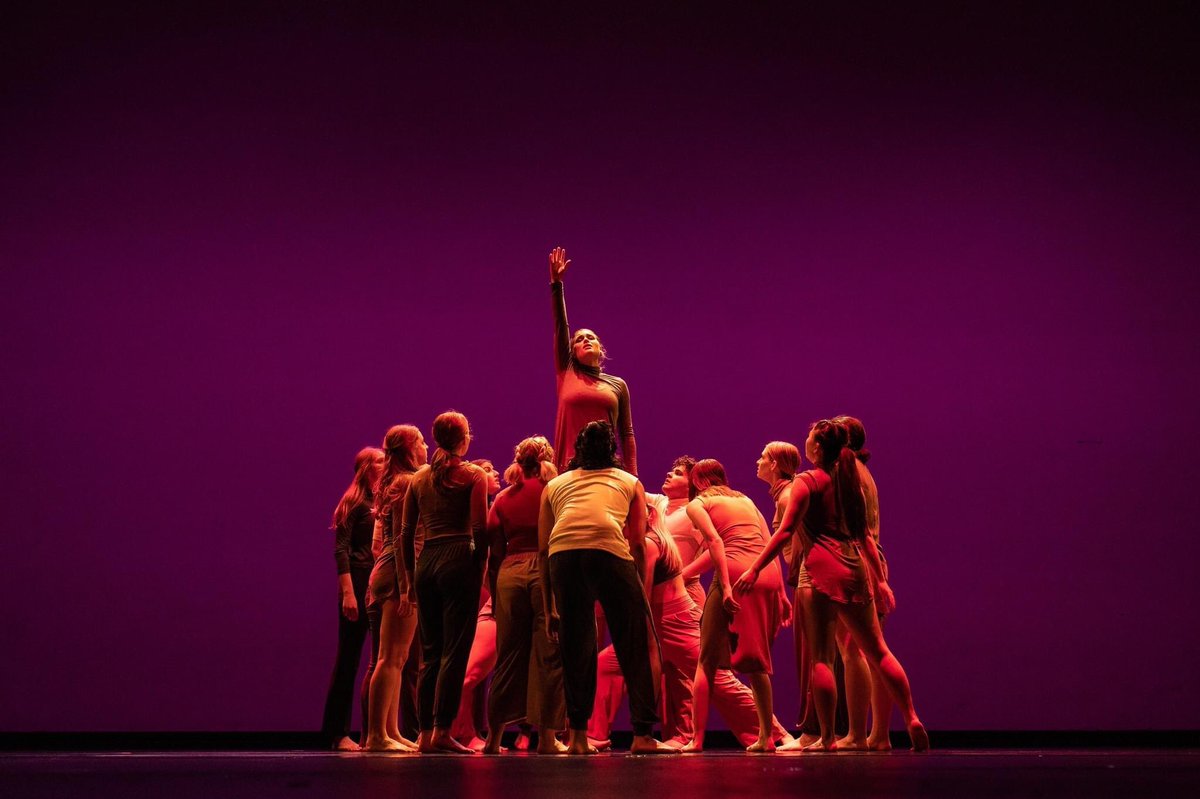 KendyllMarie_'s tweet photo. Let us all UNITE! 💜 

~Opening night of Unity in Motion was an adventure to say the least, but this amazing cast pulled through and made it happen… one show down, one to go~

#unityinmotion2021
PC: @JasonHalley_CSU https://t.co/8wgrMRkieN