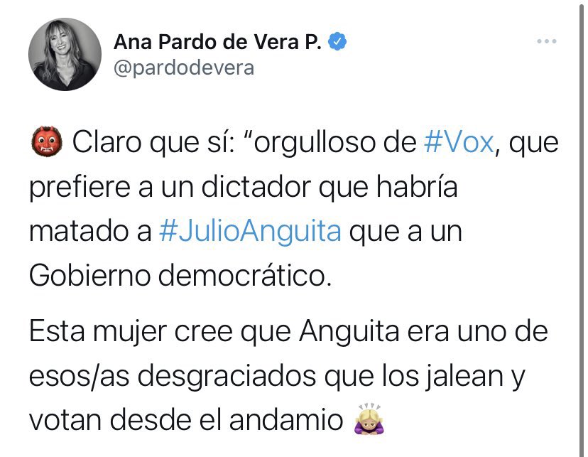 Macarena_Olona's tweet photo. No conocen la dignidad del trabajo duro.   Y llaman desgraciados a los obreros del andamio. No se puede ser más clasista. A vosotros, currantes, que levantáis España cada día, GRACIAS. https://t.co/Np8Jw4wfKC