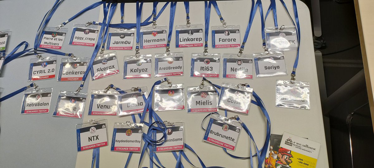 BocciaHerve's tweet photo. Les VIP attendus sur l'évent #recalbox 8.0 + #RecalboxRGBDual #evry2. #microfolie https://t.co/lI5KJgQ2cR