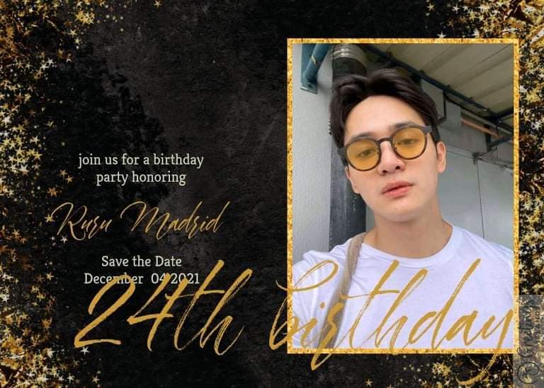 Masayang Masaya Kaya ngayong birthday Ni Kuya ruru Madrid HAPPY BIRTHDAY RURU 