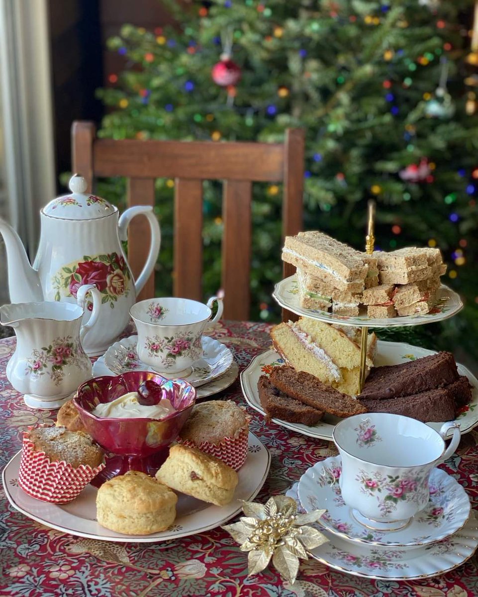 Christmas Afternoon Tea🎄 
Christmas themed sandwiches: 
Also available with this offer: Mini Sausage Rolls, Mince Pies, Scones with Cream and Jam, a selection of homemade cakes and unlimited Tea of your choice.
Available for £15.
24 hour notice booking is required.
