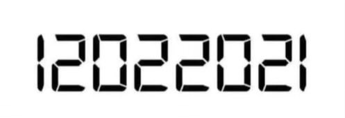 EtienneKlein's tweet photo. Caramba, encore raté ! La date d’avant-hier (le 2 décembre 2021) était à la fois un palindrome et un ambigramme, et on a laissé passer ça sans rien dire ! Gare à la prochaine fois, qui n’est pas demain la veille. https://t.co/kUmZB4f5KV