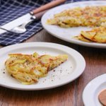 じゃがいも3個があっという間になくなっちゃう？!とっても美味しそうな「ガレット」のレシピ!