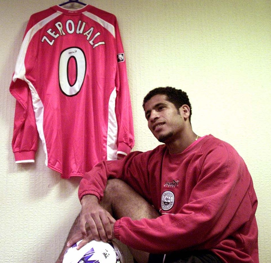 AFCFormerPlayer's tweet photo. Today we remember @AberdeenFC Former Player Hicham Zerouali who sadly died on this day in 2004. 
He was fondly known as "Zero" and at one time wore the number 0 on his shirt. Tragically, Hicham was killed at the age of 27 in a car crash in Rabat. RIP Zero. https://t.co/lBs7jH2nIG