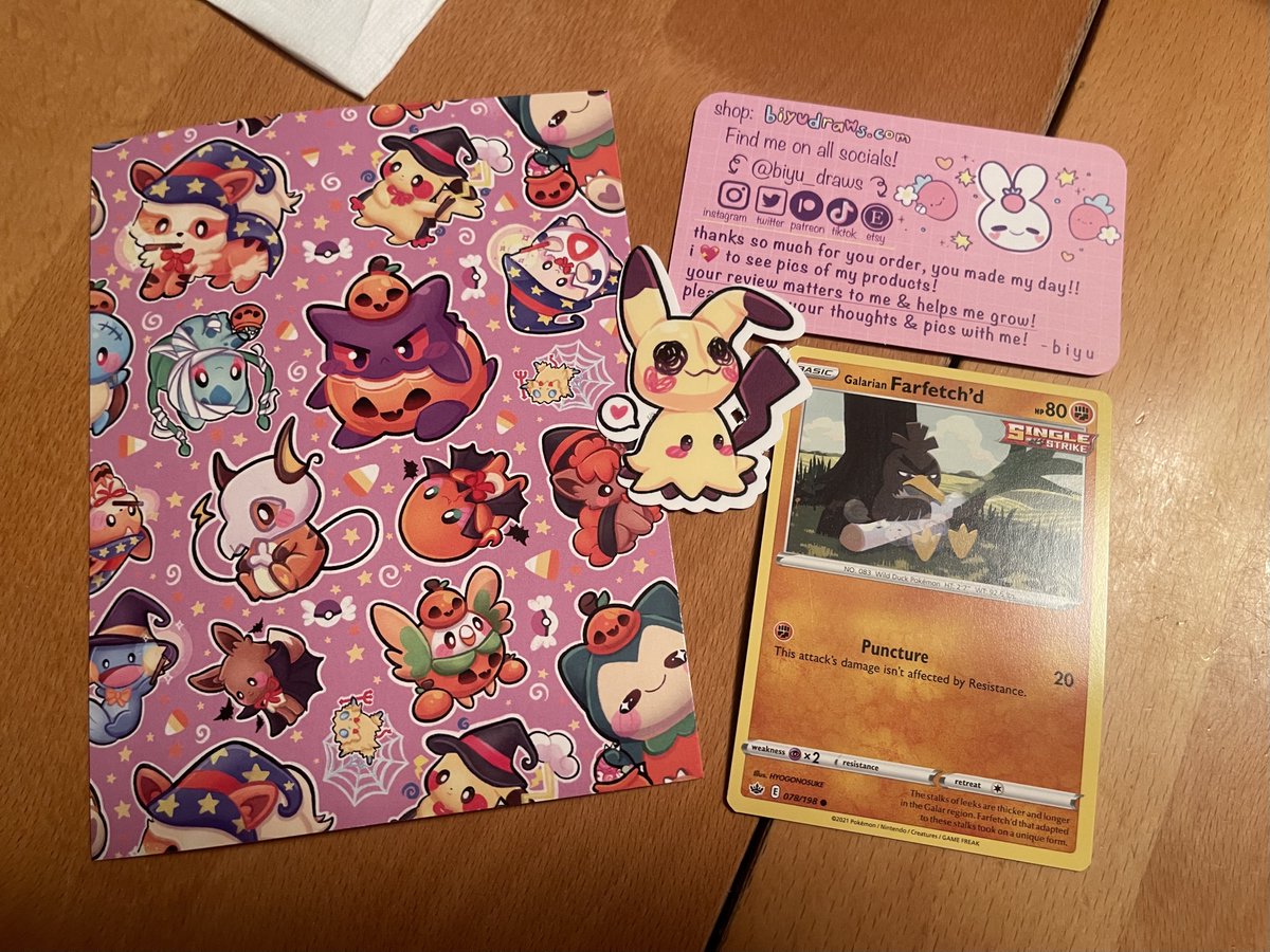 <a href="/biyu_draws/">♡ biyu ♡</a> My blanket arrived safely! Thank you for the cute print, sticker, and poke card! It's so soft and I can't wait to use it!