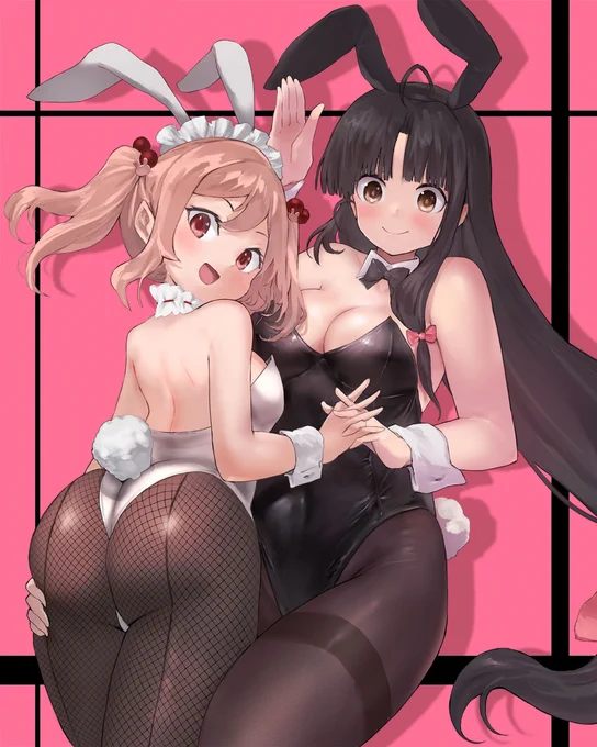 祥鳳&漣バニー 