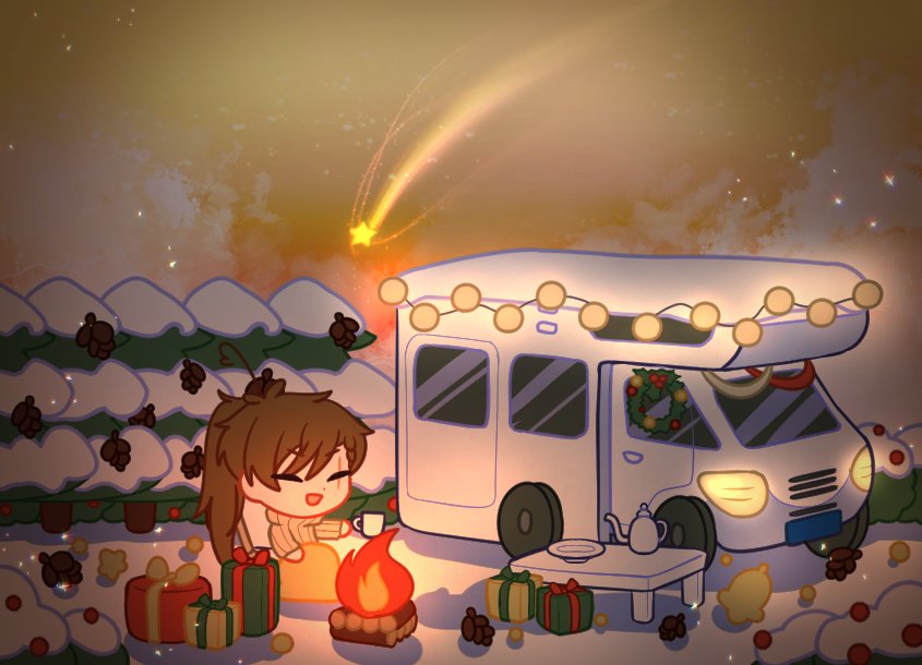 moonriver359's tweet photo. 🎄크리스마스 한정 커미션 샘플타래🎄 https://t.co/h1MDQiCr8V