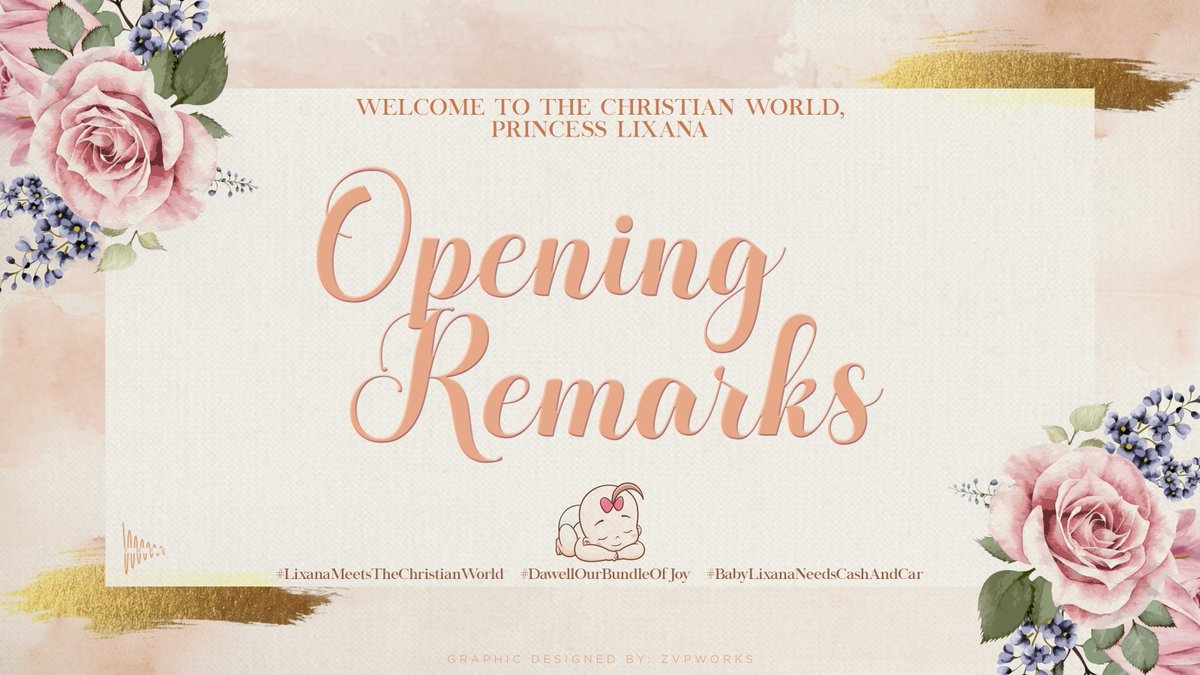 WelcomeLixana's tweet photo. ㅤㅤ

ㅤ  │❀。❛ WELCOME TO THE CHRISTIAN
      │          WORLD, PRINCESS LIXANA。
      ╰─── OPENING REMARKS ♡。

ㅤ https://t.co/Z5M5IsZNN1