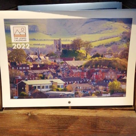 The Lewes Calendar is now on display in The Oudoor Shop. Thanks you <a href="/ODSLewes/">TheOutdoorShopLewes</a>. Buy there, or at The Workshop (Jonathan Swan) or order online at lovefromlewes.co.uk 
#Lewes #shop #shoplewes #cliffe