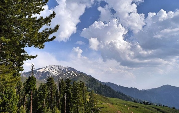 Advpakistan1's tweet photo. The #Makra is a #scenic #peak in the #Mansehra District in #Hazara Region of the #Himalayas in #northern #Pakistan. It is 3,885 metres (12,746 ft) high and almost 200 km (120 mi) from #Islamabad on the #Naran Road. https://t.co/UdwO8QGVVt