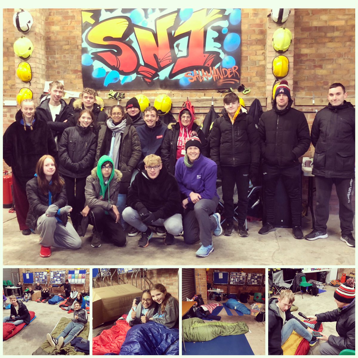 Kels_Morgan_KM's tweet photo. They did it!!!!!!!
@dwfirerescue cadets & staff smashed “The Big Sleep Out” for Swindon’s homeless charity @ThresholdIRE 🙌
One night was bad enough, nobody should live without shelter 🙏
We laughed, we snored, we shivered together!
https://t.co/gafS8F4KN1
@BBCWiltshire https://t.co/X0KZS9lhMm