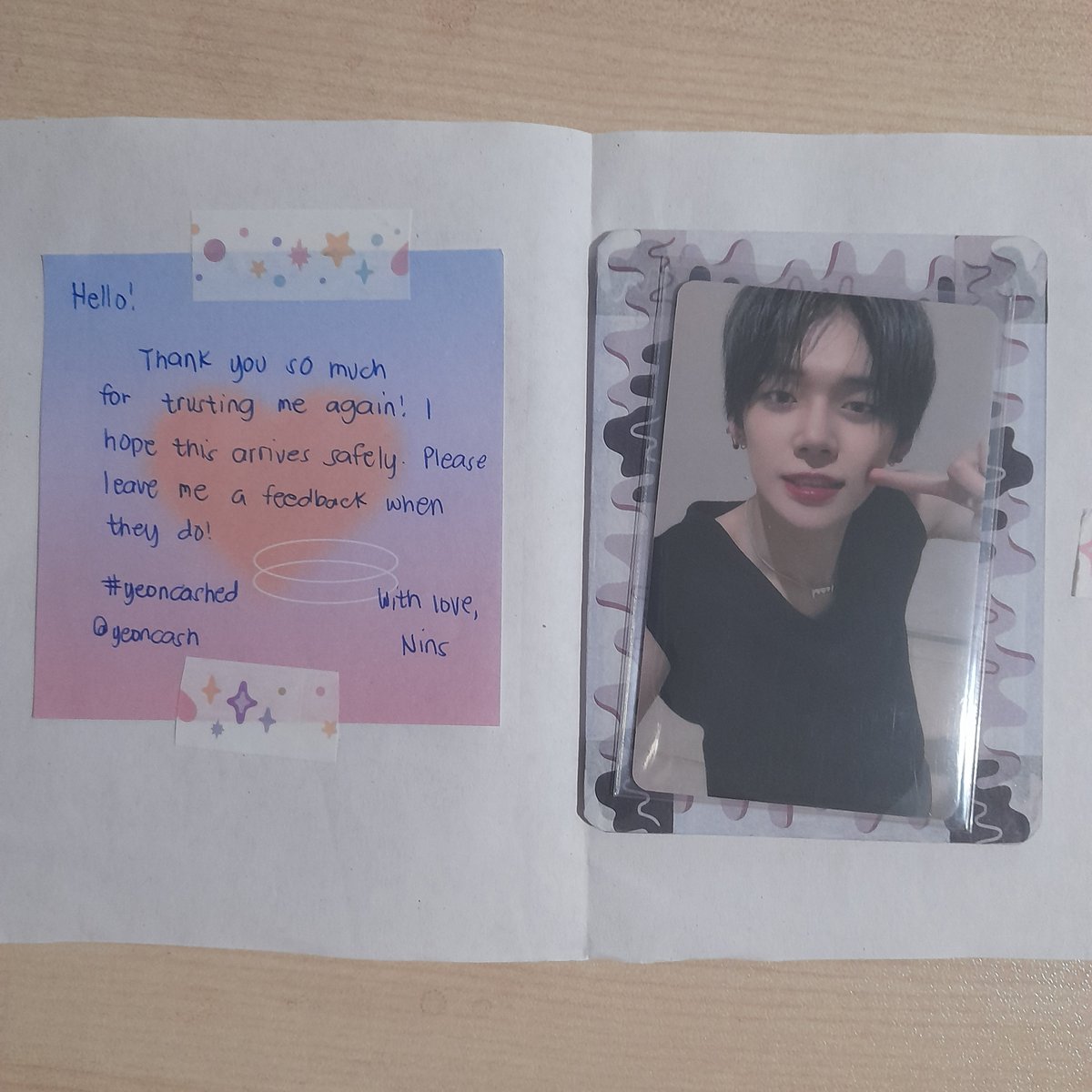 onepiecebabe's tweet photo. Hello po, @yeoncash ! Late feedback, pero I received my prio YJ pc na. Thank you so much sa pagpapauwi sa kanya! Super cuuute..🥺♥️ #yeoncashed #onepiecemails https://t.co/5cGxEEa2VI