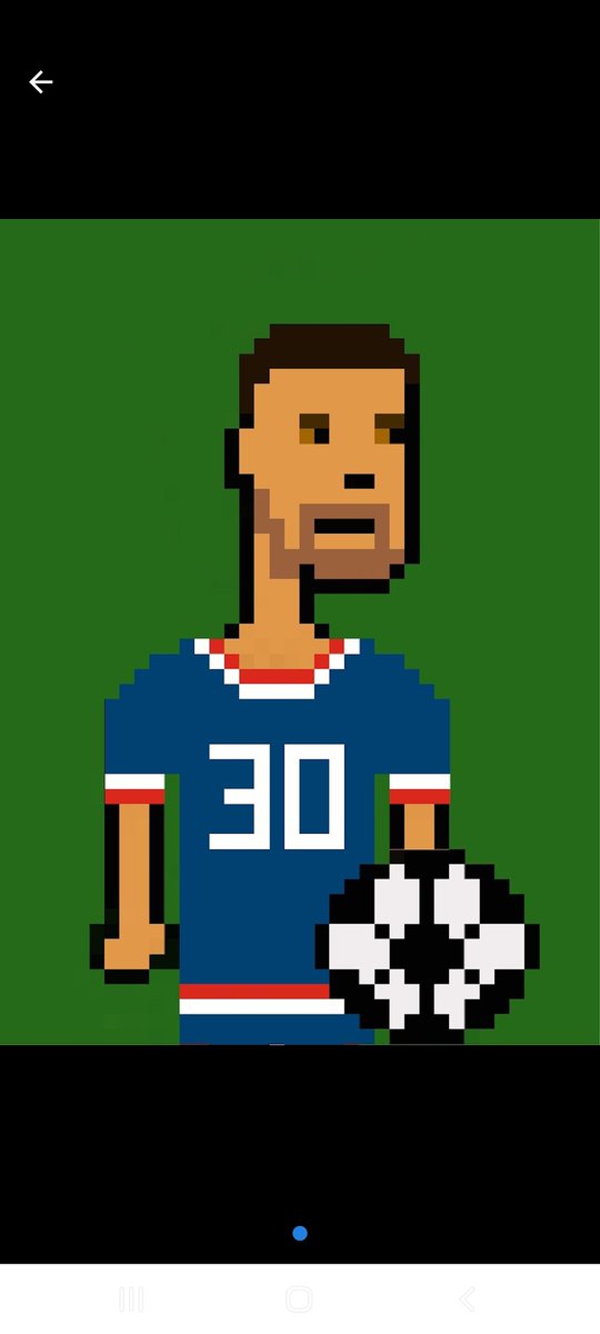 CryptoPixelPunk's tweet photo. AllStar Punk- Messi 
Available at https://t.co/xt6SpD9yAk 

#nft #nftart #cryptoart #nftcollector #nftartist #nftcommunity #nftcollectors #nftcollectibles #nftdrop #crypto #cryptopunks #cryptopunk #altpunks #nftgiveaway #NFTMarketplace https://t.co/11LvTMD3dI