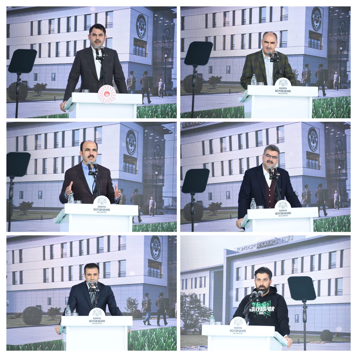 u_ibrahim_altay's tweet photo. Çevre, Şehircilik ve İklim Değişikliği Bakanımız Sayın Murat Kurum’un katılımlarıyla; belediyemiz tarafından yapılacak Kayacık Spor Tesislerimizin temelini attık. 

Konya’mıza, gençlerimize, Konyaspor’umuza ve taraftarlarımıza hayırlı olsun. https://t.co/lfuJOO4KIN