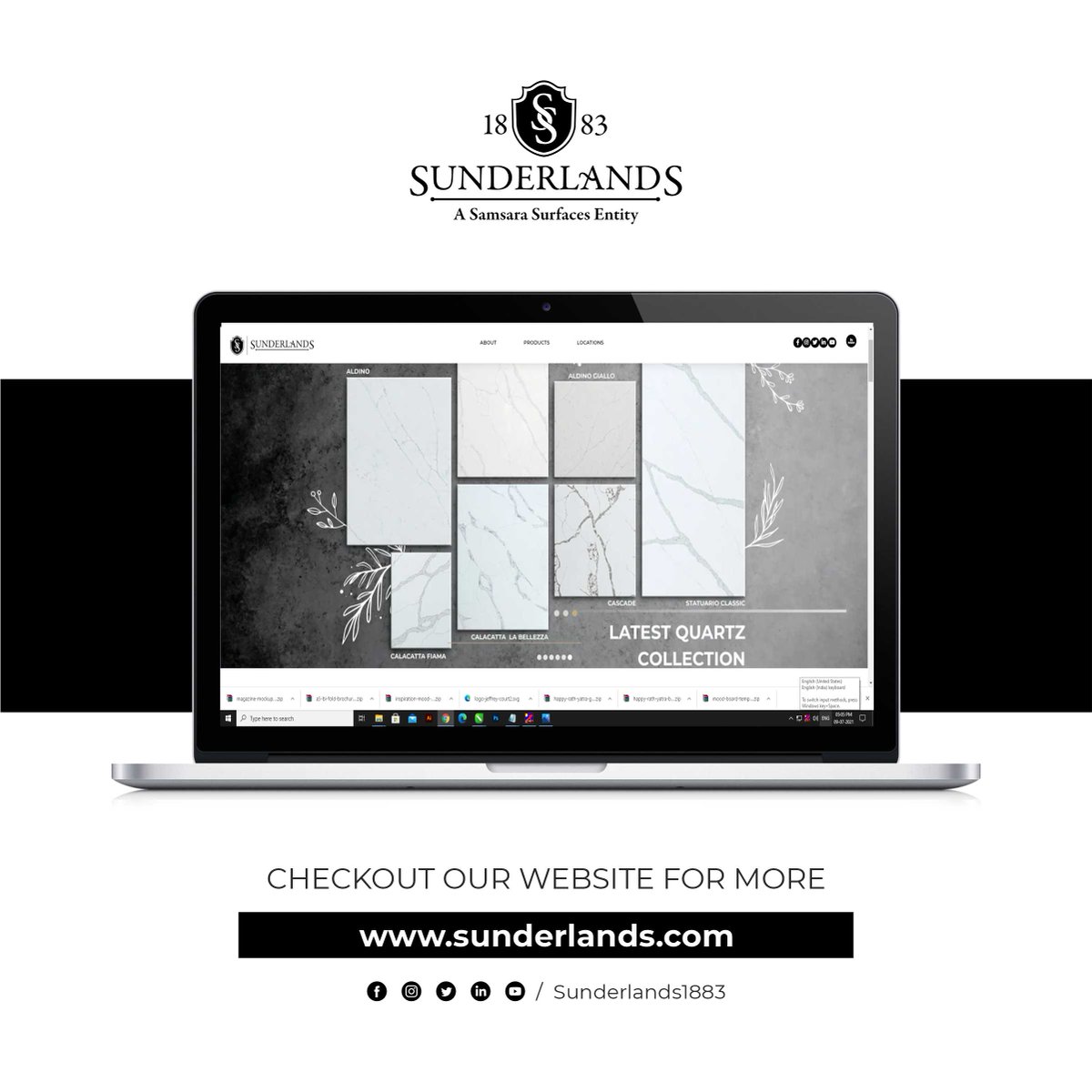 The aqueous textures of the Supreme Collection add a relaxing appeal to neutral surfaces that can enhance any interior aesthetic.

.

.

#Sunderlands #tilegallery #Bathroomtile #ModernArchitecture #TileDesign #Renovation #walldecor #homedecor #innovativetiles #elegantdecor